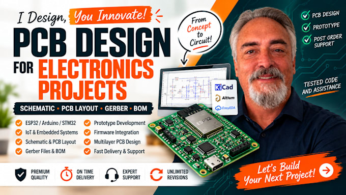 do esp32 pcb design, pcb layout and circuit design