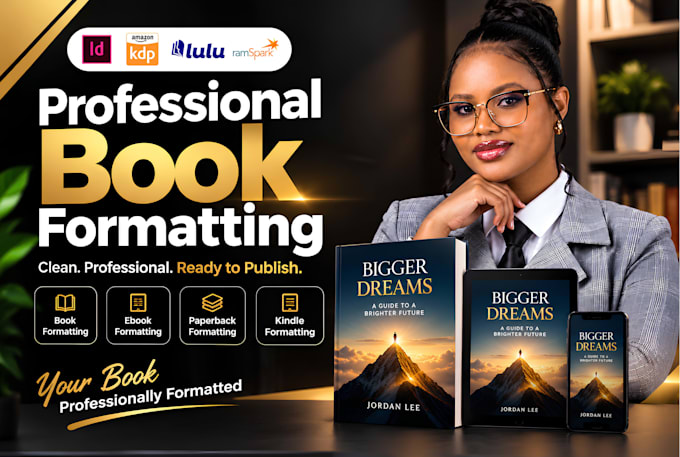 book formatting, ebook formatting, paperback formatting, kindle formatting
