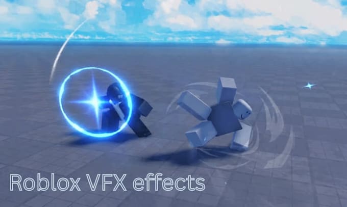 create roblox vfx, combat system, animations, scripting and game effects for you
