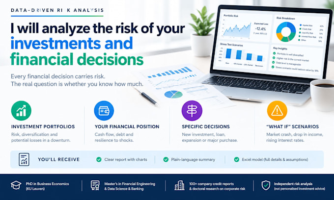 analyze the risk of your investments and financial decisions