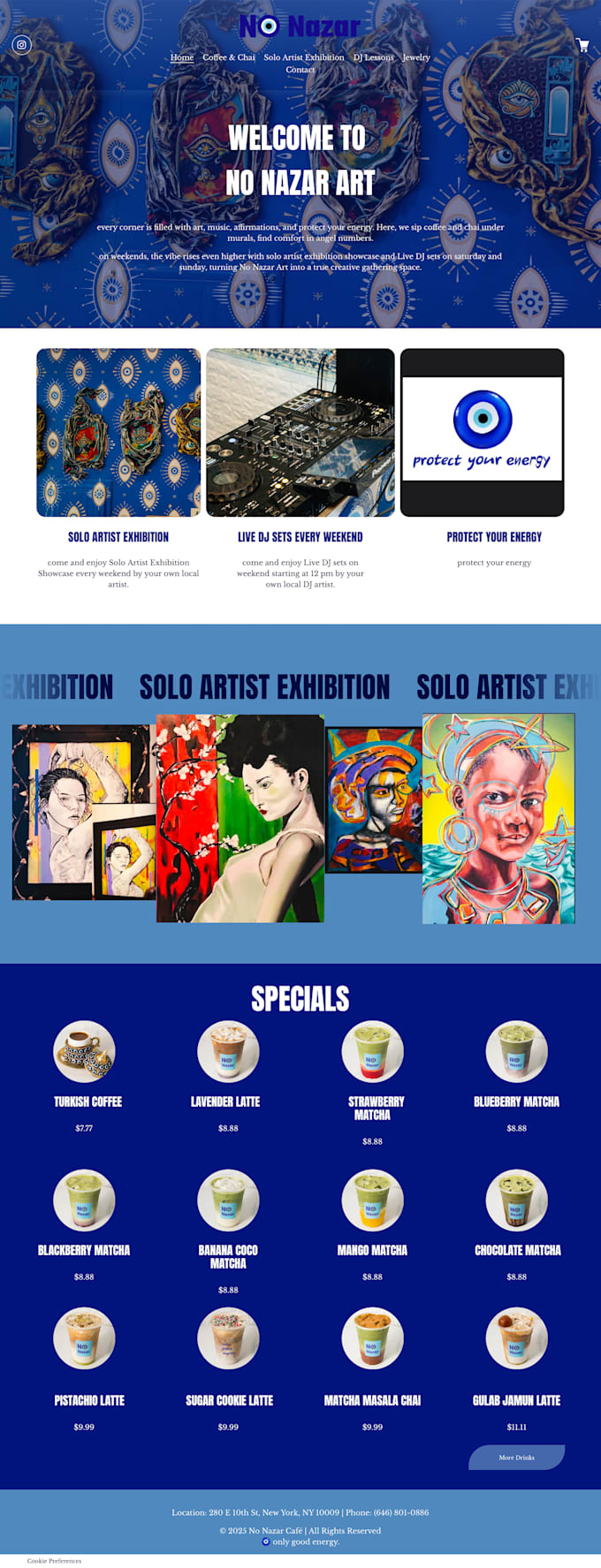 design squarespace or wix website
