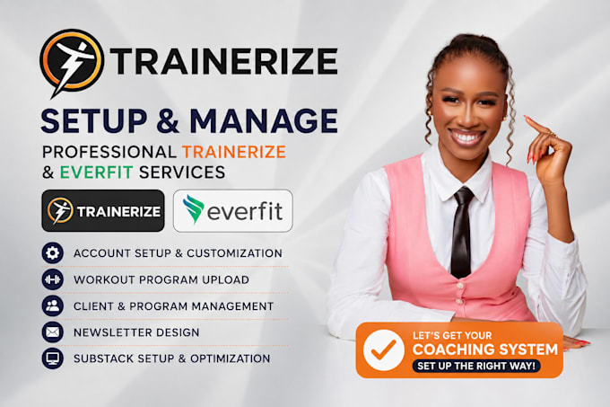 setup trainerize and upload your workout programs on tranerize
