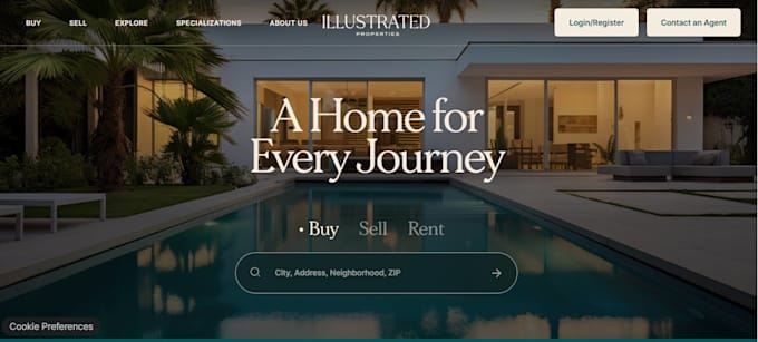 design a  luxury website design and website development