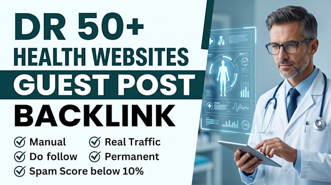 build health backlinks with premium health guest posts