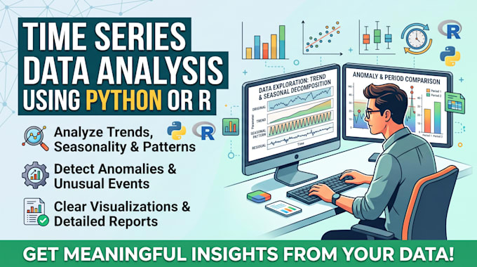 analyze your time series data using python or r