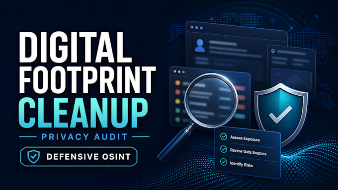 perform a digital footprint cleanup and privacy audit