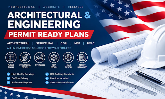 design permit ready architectural structural mep adu site plans for florida ohio