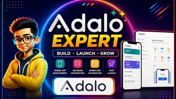 develop flutterflow mvp webapp adalo nocode mobile app flutter flow saas website