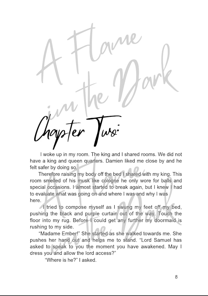 ghostwrite your next fantasy or romance novel