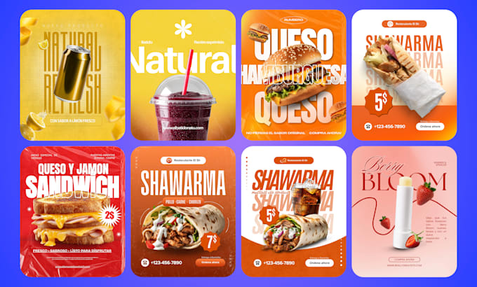 posts redes sociales, publicaciones instagram y facebook ads