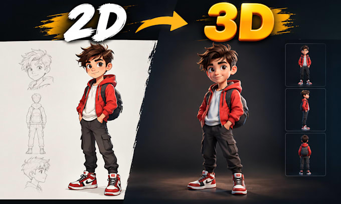 create 3d model, 3d product rendering and 3d printing design for your product