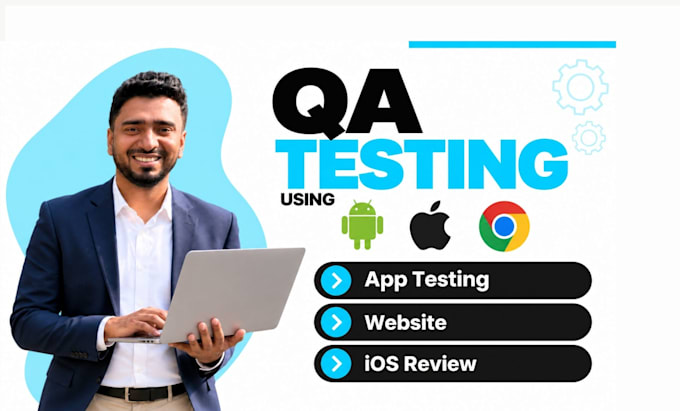 do qa testing app testing website testing and ios app review