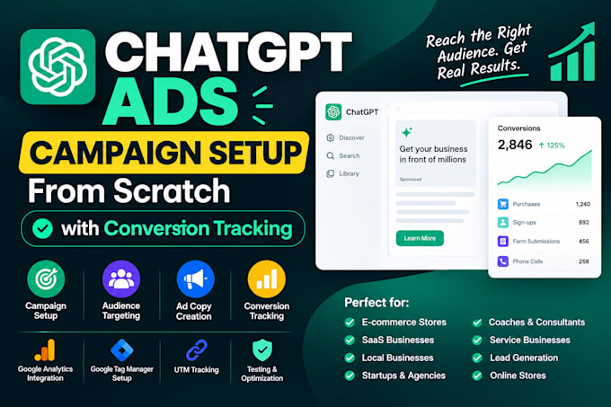 create your chatgpt ads campaign from scratch with conversion tracking