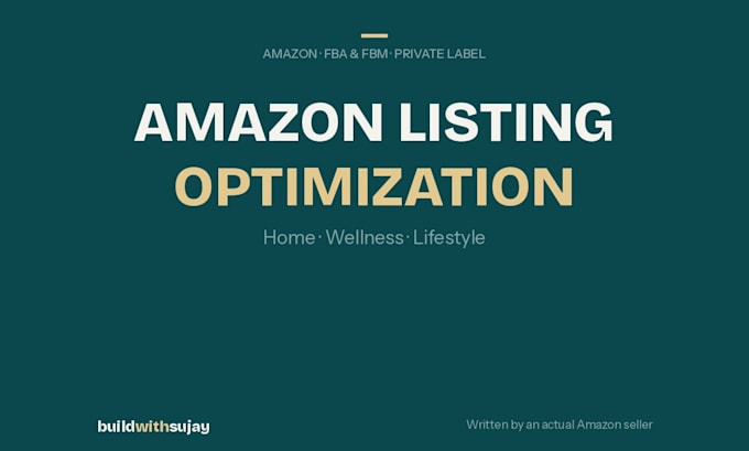 do amazon listing optimization, SEO product description and a plus copy
