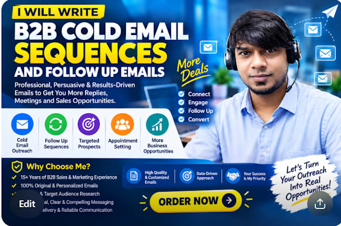 create personalized b2b email sequences