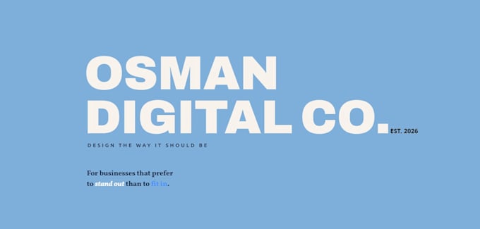 build a custom website for your business
