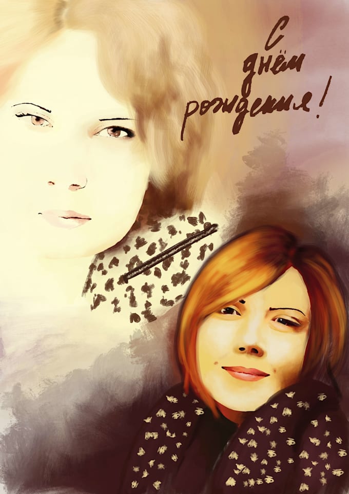 draw a digital portrait