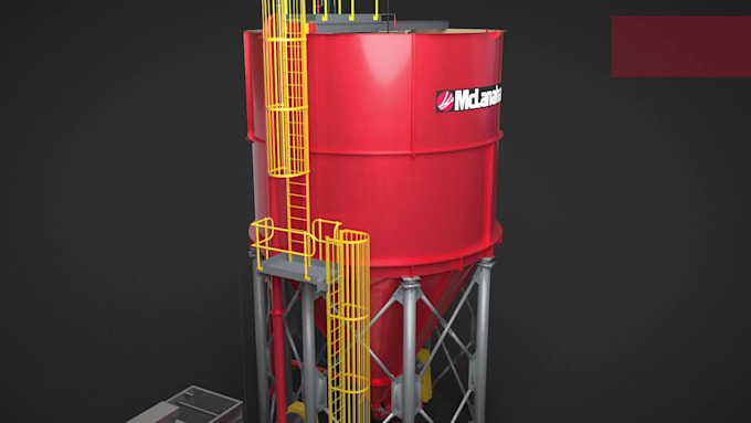 create 3d industrial machine animation, technical animation, cad animation