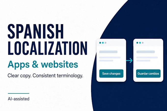 localize your app and website copy into clear spanish