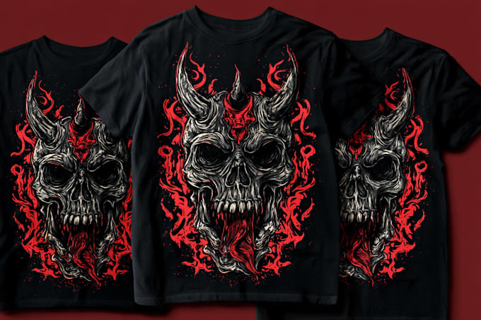 draw streetwear tshirt design