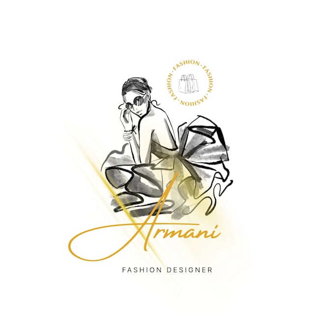 luxury fashion designer logo design