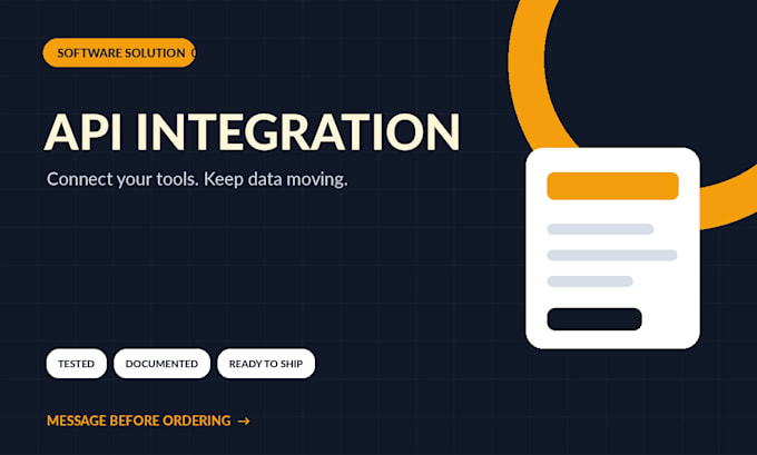 integrate any API webhook payment gateway or CRM