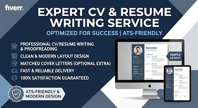 write and format your professional CV or resume