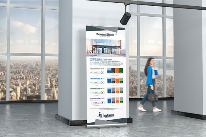 design roll up banner, retractable banner, and signage