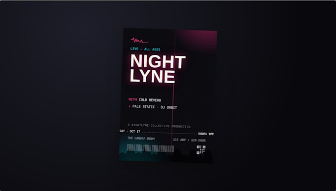 design a flyer for you