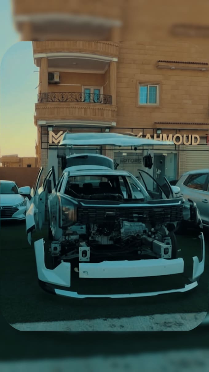 making a video about cars