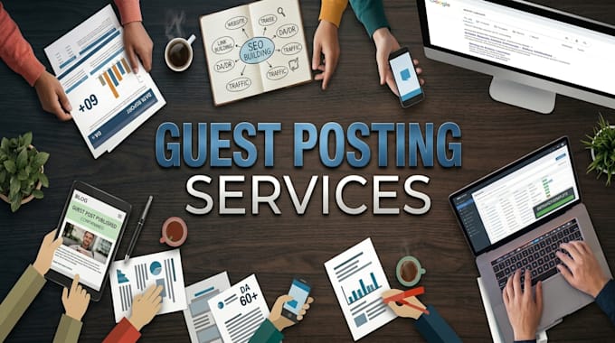 publish your guest post on relevant websites with a backlink