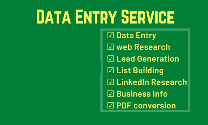 do data entry, excel data entry