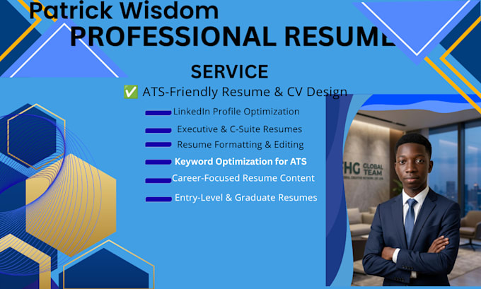 write an ats optimized resume and cover letter