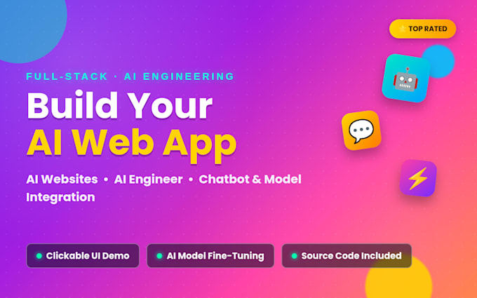 build an ai web app ai website ai engineer