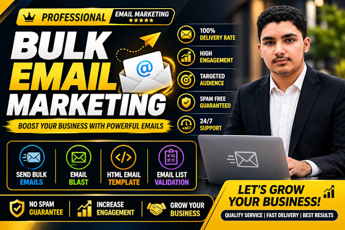 send bulk email marketing, bulk email blast, email campaign