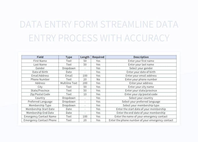 do detail oriented work with data entry