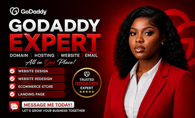 design godaddy website, godaddy redesign, develop godaddy
