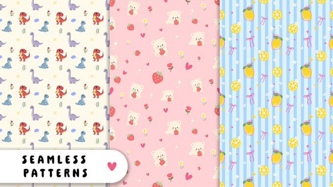 design custom seamless vector patterns