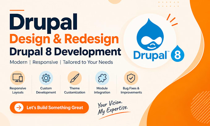 drupal website design and redesign drupal 8 development