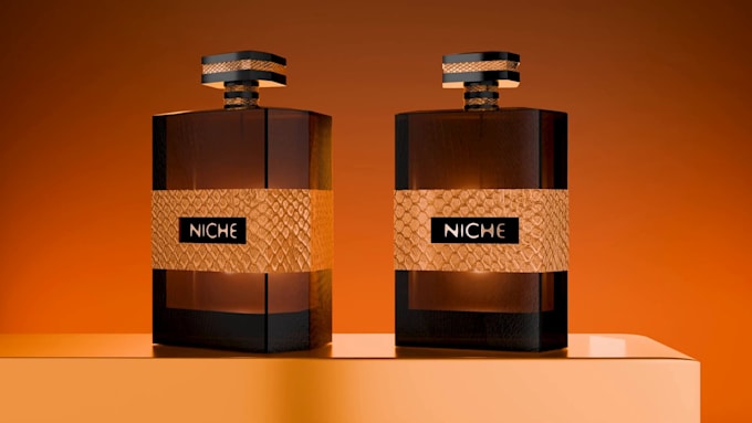 create realistic 3d perfume bottle render 3d perfume model cgi perfume animation