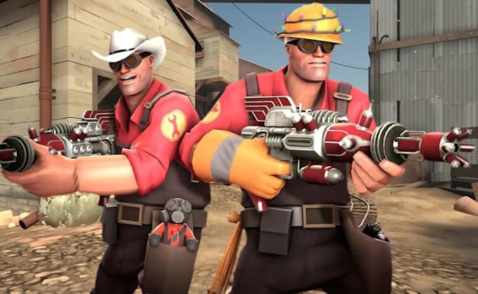 create, edit and port 3d sfm model, sfm rigging, source filmmaker model, garry