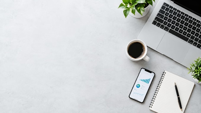 data entry, social media, logo, and web design