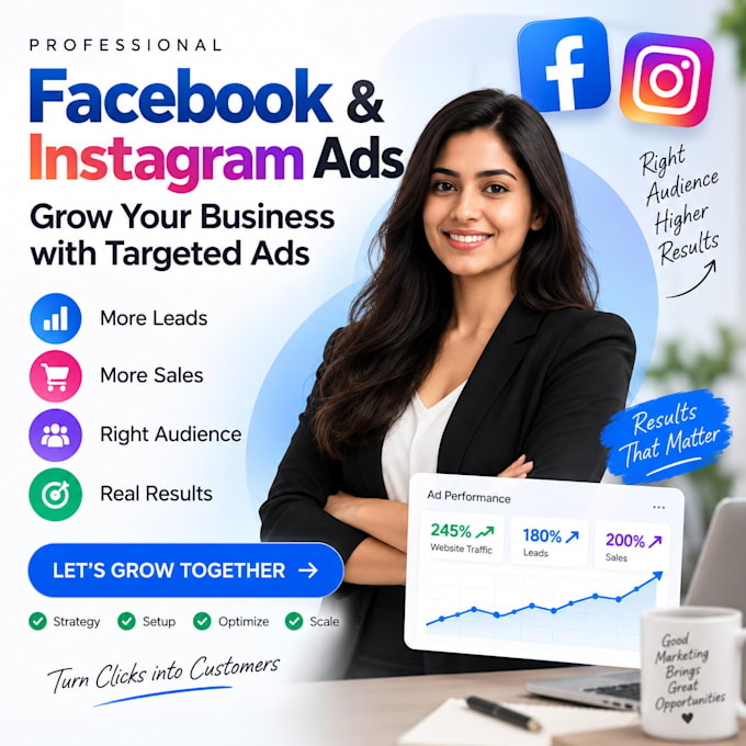 setup and optimize facebook and instagram ads