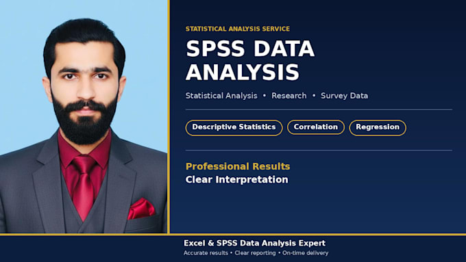 do spss data analysis, statistical analysis and interpretation