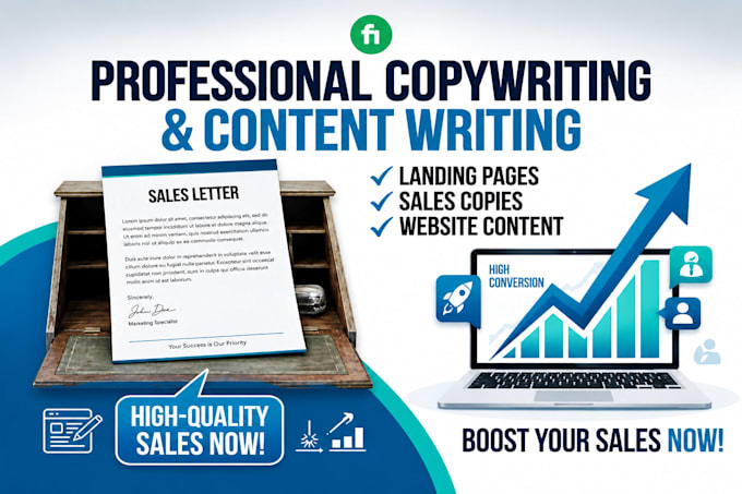 write high converting copywriting and engaging content