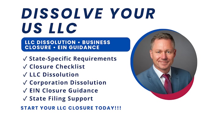 file your llc dissolution for your USA corporation, dissolve llc, amendment