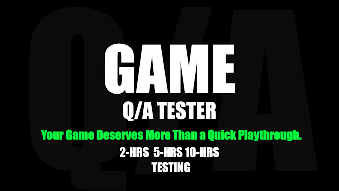 playtest your video game and provide a detailed bug report