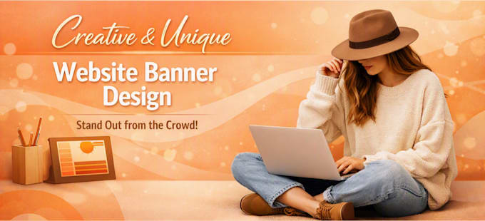create a unique banner design for your buiseness