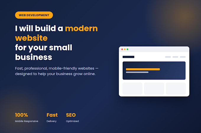 build a modern website for your small business