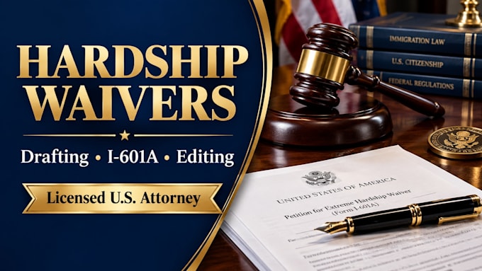 draft a powerful i601a hardship statement from your facts